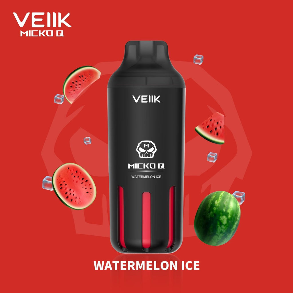 VEIIK MICKO Q 5500 PUFFS Disposable Vape watermelon ice