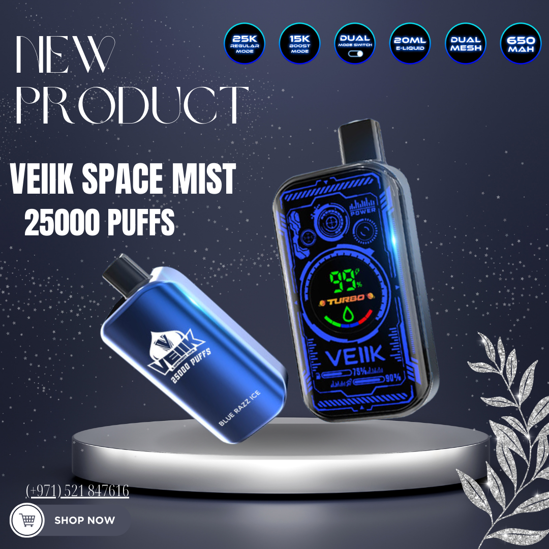 Veiik Space Mist The Ultimate Vaping Experience with 25000 Puffs