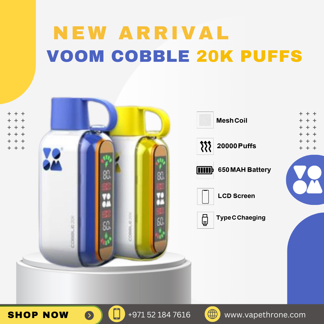 Voom Cobble 20000 Puffs: The Ultimate Long-Lasting Vaping Experience