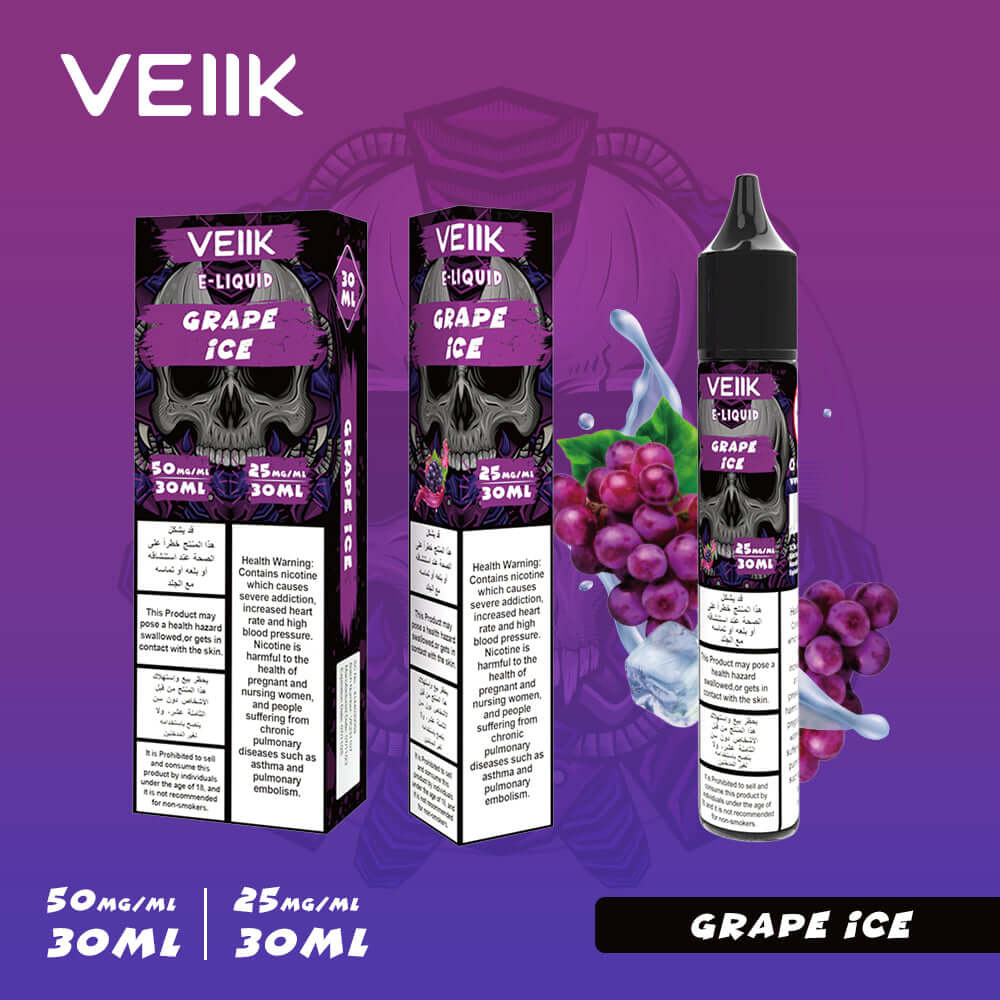 VEIIK E-Liquid All Flavors 30ML grape ice