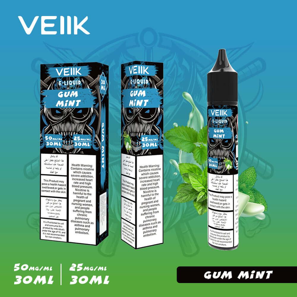 VEIIK E-Liquid All Flavors 30ML gum mint