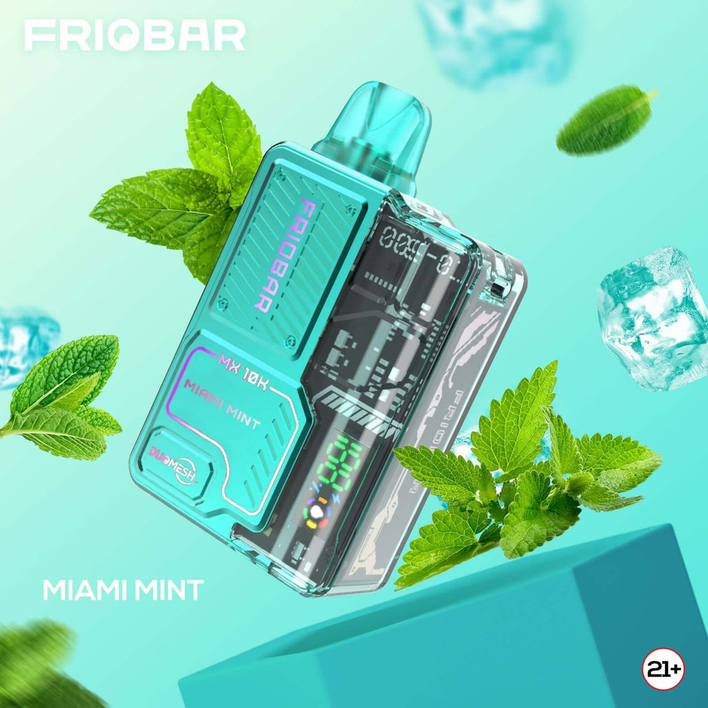 Friobar MX 10000 PUFFS Disposable Vape miami mint 