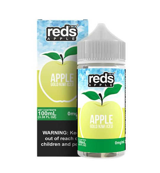 7 DAZE - RED'S APPLE - APPLE GOLD KIWI ICED