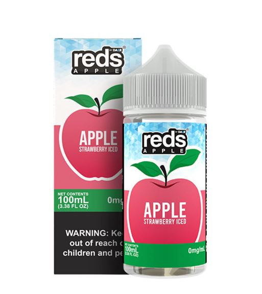 7 DAZE - RED'S APPLE - APPLE STRAWBERRY ICED