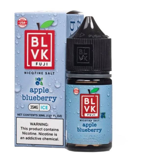 APPLE BLUEBERRY ICE - BLVK FUJI SALTS - 30ML