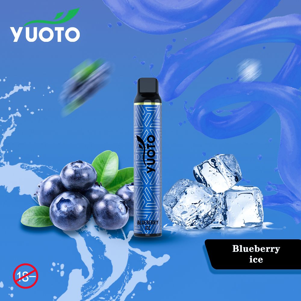 Yuoto Luscious 3000 PUFFS Disposable Vape blueberry ice