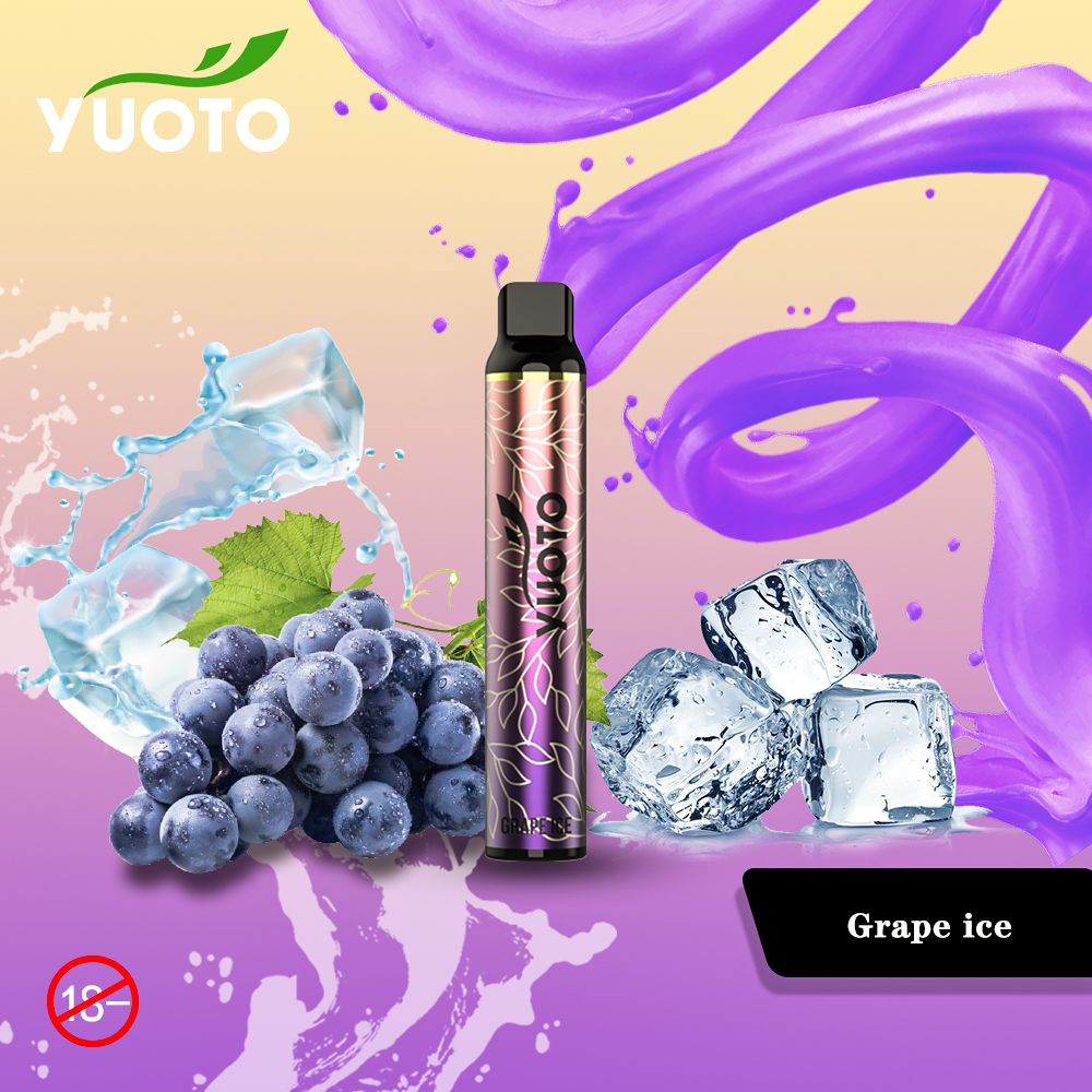 Yuoto Luscious 3000 PUFFS Disposable Vape grape ice