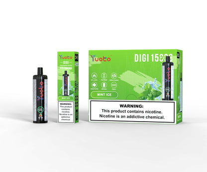 Yuoto Digi 15000 PUFFS Disposable Vape miny ice