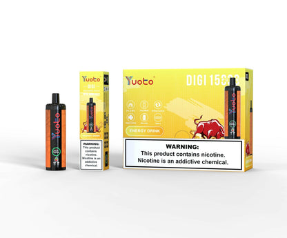 Yuoto Digi 15000 PUFFS Disposable Vape energy drink