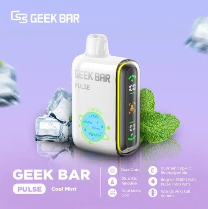 GEEK BAR PULSE DISPOSABLE VAPES (15,000 PUFFS)