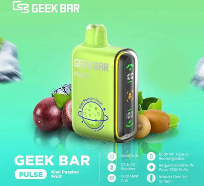 GEEK BAR PULSE DISPOSABLE VAPES (15,000 PUFFS)