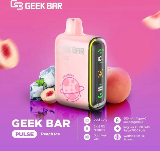 GEEK BAR PULSE DISPOSABLE VAPES (15,000 PUFFS)