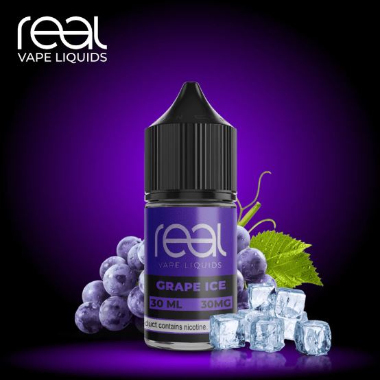 GRAPE ICE - REAL VAPE SALTNIC 30ml