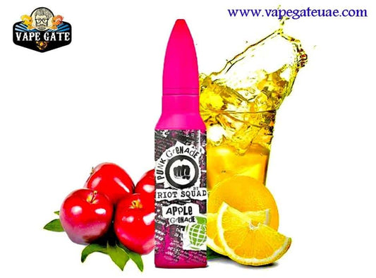 Apple Punk Grenade 60ml E liquid by Riot Squad