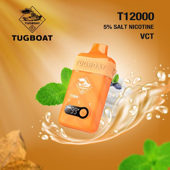 Tugboat T12000 Disposable Vape (12,000 Puffs)