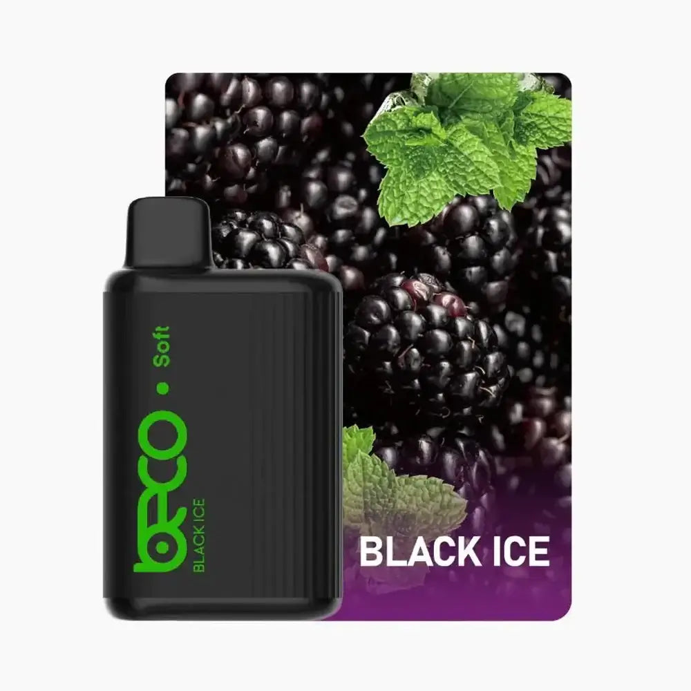 Beco Soft Disposable Vape 6000 Puffs black ice