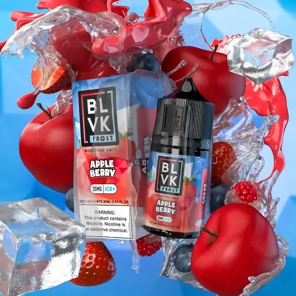 APPLE BERRY ICE - BLVK FROST SALTS - 30ML