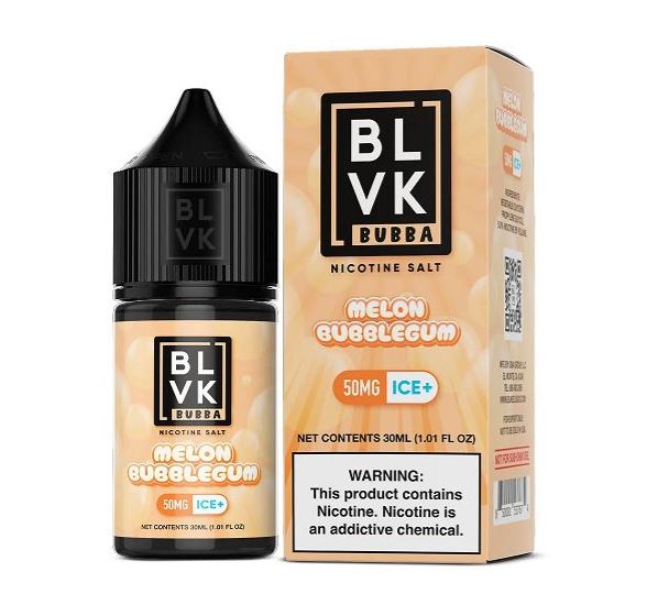 MELON BUBBLEGUM ICE - BLVK BUBBA SALTS - 30ML