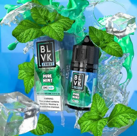 PURE MINT - BLVK FROST SALTS - 30ML