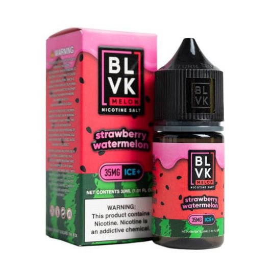 WATERMELON STRAWBERRY ICE - BLVK MELON SALTS - 30ML