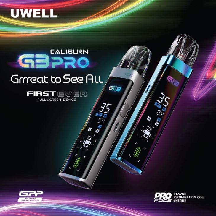 Uwell Caliburn G3 Pro Pod System Kit 1000mAh