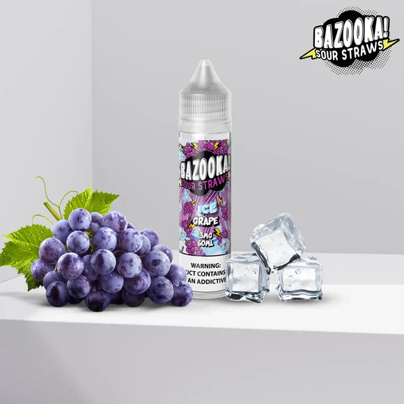 Bazooka Grape Ice E-Liquid