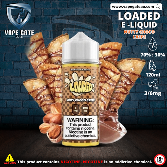 Nutty Choco Crepe - Loaded 120ml