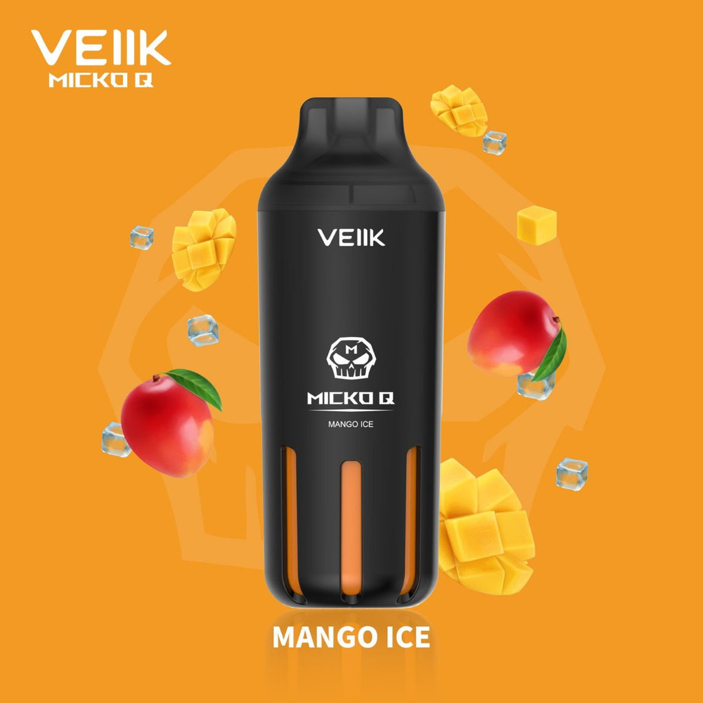 VEIIK MICKO Q 5500 PUFFS Disposable Vape mango ice