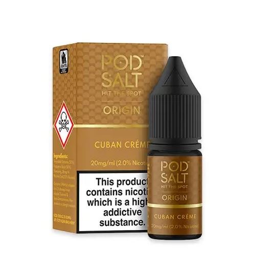 Pod Salt - Origin Cuban Creme Saltnic