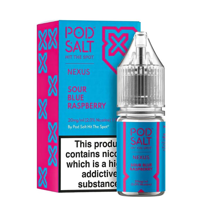 Pod Salt Nexus - Sour Blue Raspberry Saltnic