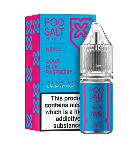 Pod Salt Nexus - Sour Blue Raspberry Saltnic