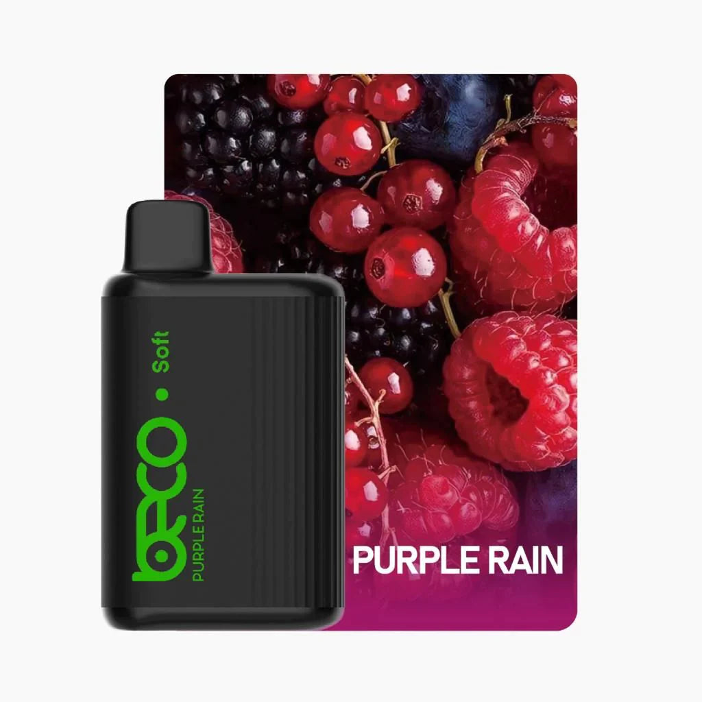 Beco Soft Disposable Vape 6000 Puffs purple rain 