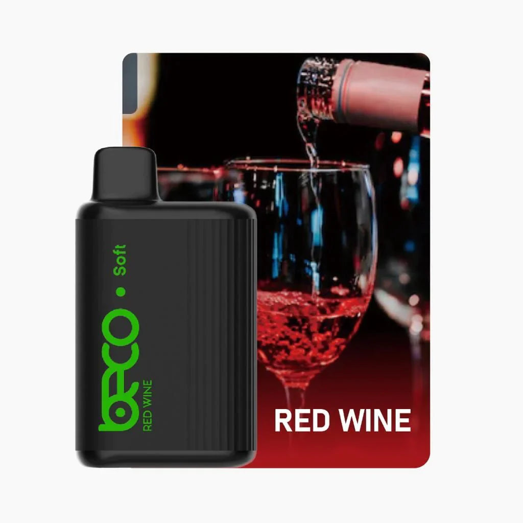 Beco Soft Disposable Vape 6000 Puffs red wine