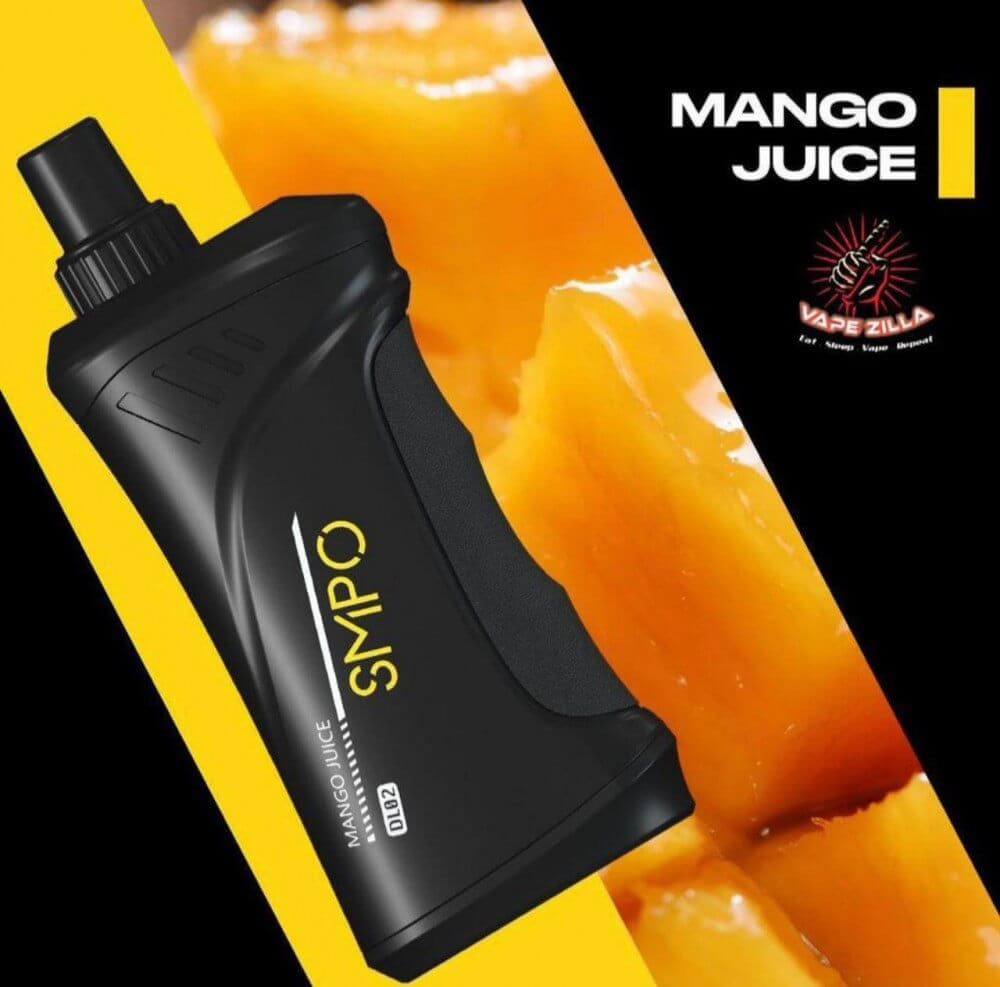 SMPO DL02 Disposable Vape 10000+ Puffs mango juice