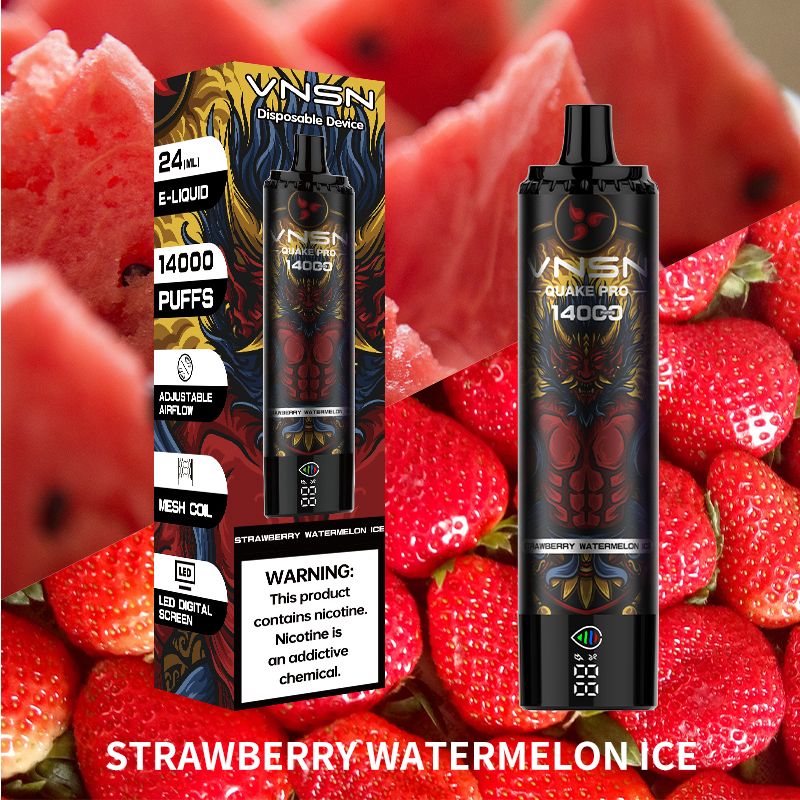 VNSN Quake Pro 14000 Puffs Disposable Vape strawberry watermelon 