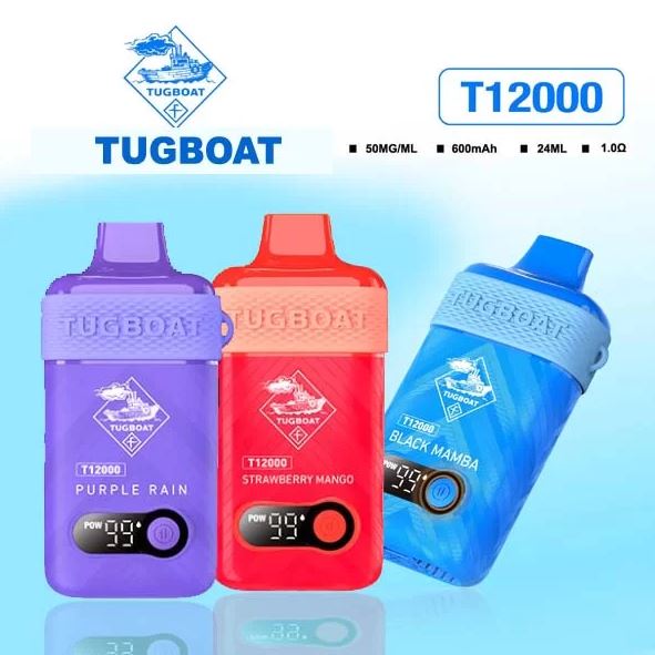 Tugboat T12000 Disposable Vape (12,000 Puffs)