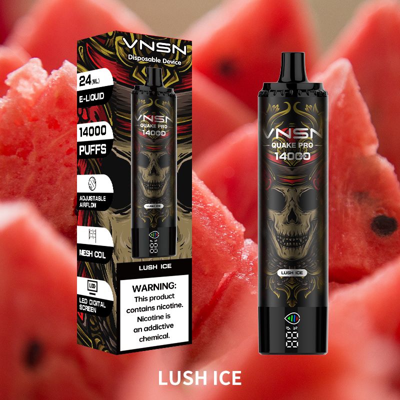 VNSN Quake Pro 14000 Puffs Disposable Vape vnsn lush ice